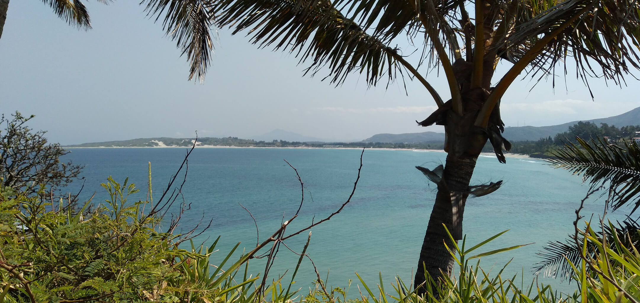 La large Baie d'Ehoala à Fort-Dauphin, Madagascar